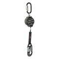 Safewaze Latitude Pro 7' Single Web SRL: Steel Triple Lock Carabiner, Alu Snap Hook 018-5009